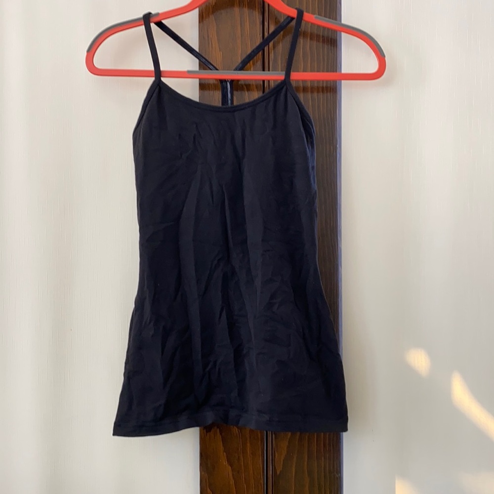 Lulu lemon black tank top